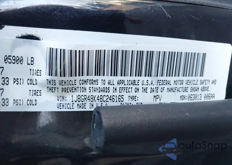2008 Jeep Grand Cherokee Laredo from USA, damaged, VIN 1J8GR48K48C246165